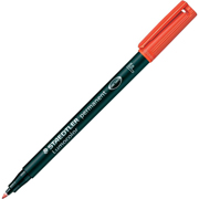 STAEDTLER ROTULADOR LUMOCOLOR 318 F ROJO 318-2